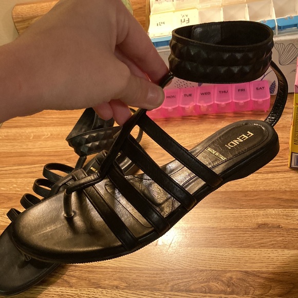 FENDI Diana Gladiator Sandals - Picture 10 of 10